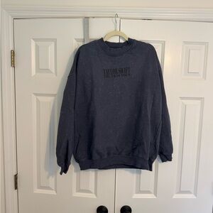 Taylor Swift Men's Black Crewneck Sweater